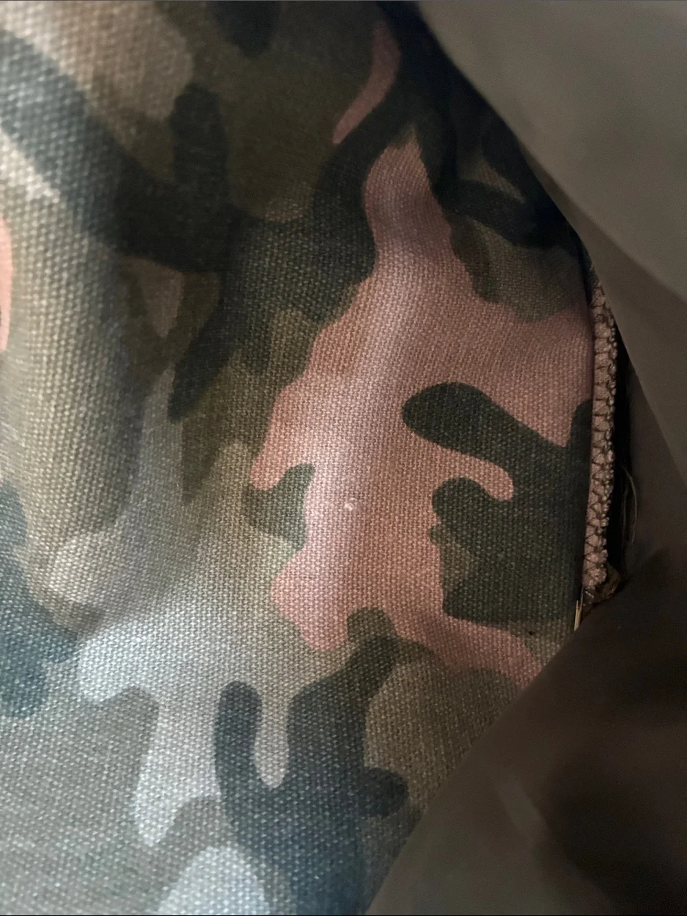 Canvas Camo Crossbody Bag for Men - Green Camouflage